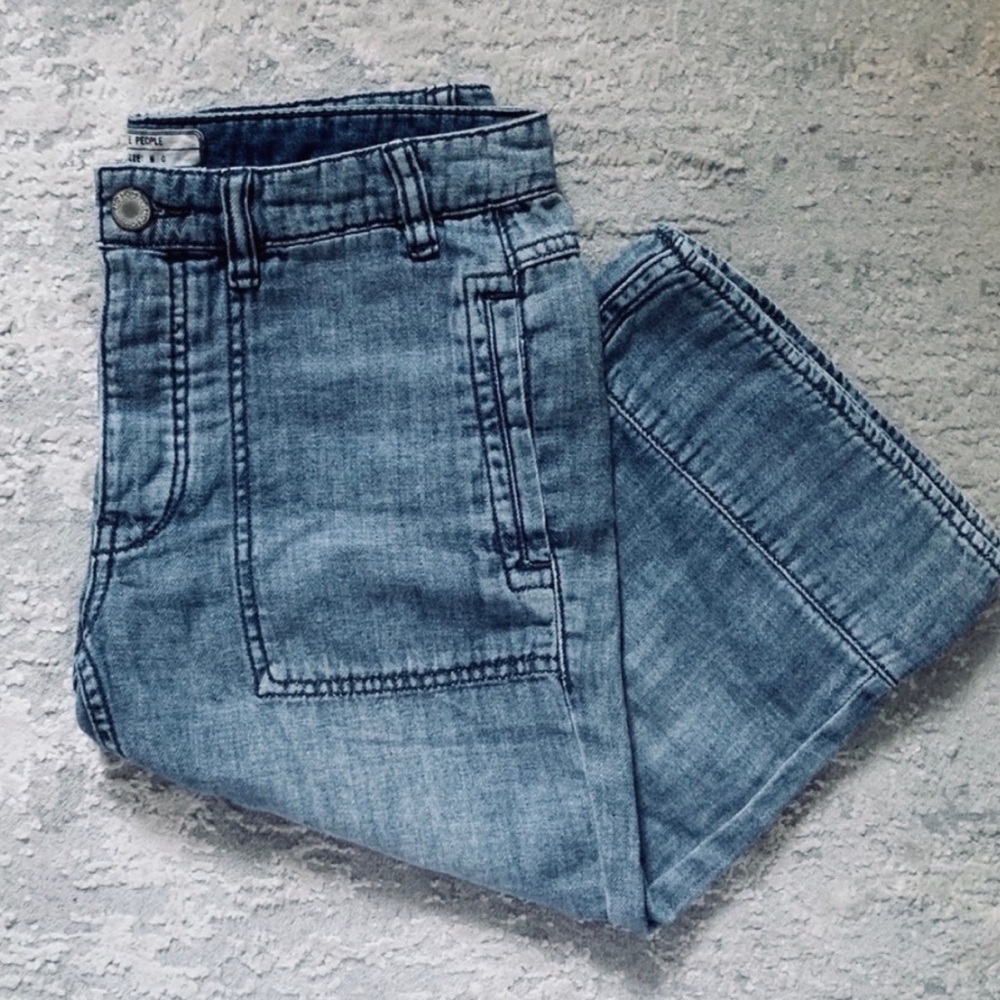 Free People Denim Shorts